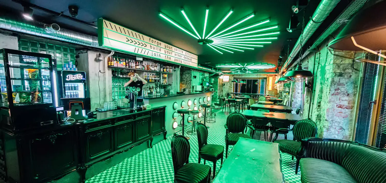 Najbardziej rozpoznawalny gaming bar w Warszawie